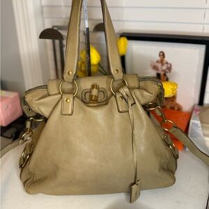 Yves Saint Laurent Tan Shoulder Bag